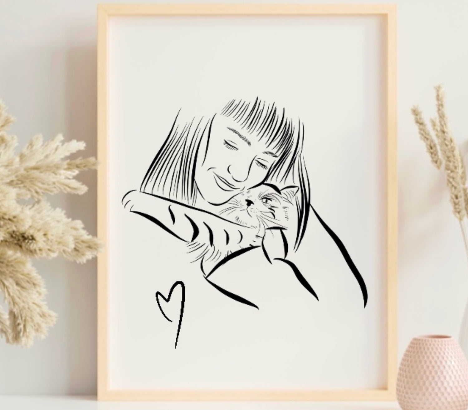 Pet Line Art Portraits