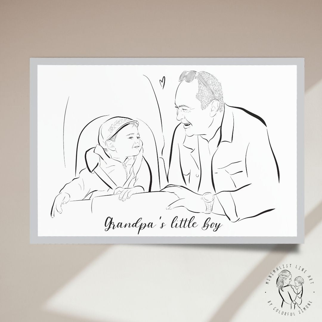 Custom Family Portrait From Photo