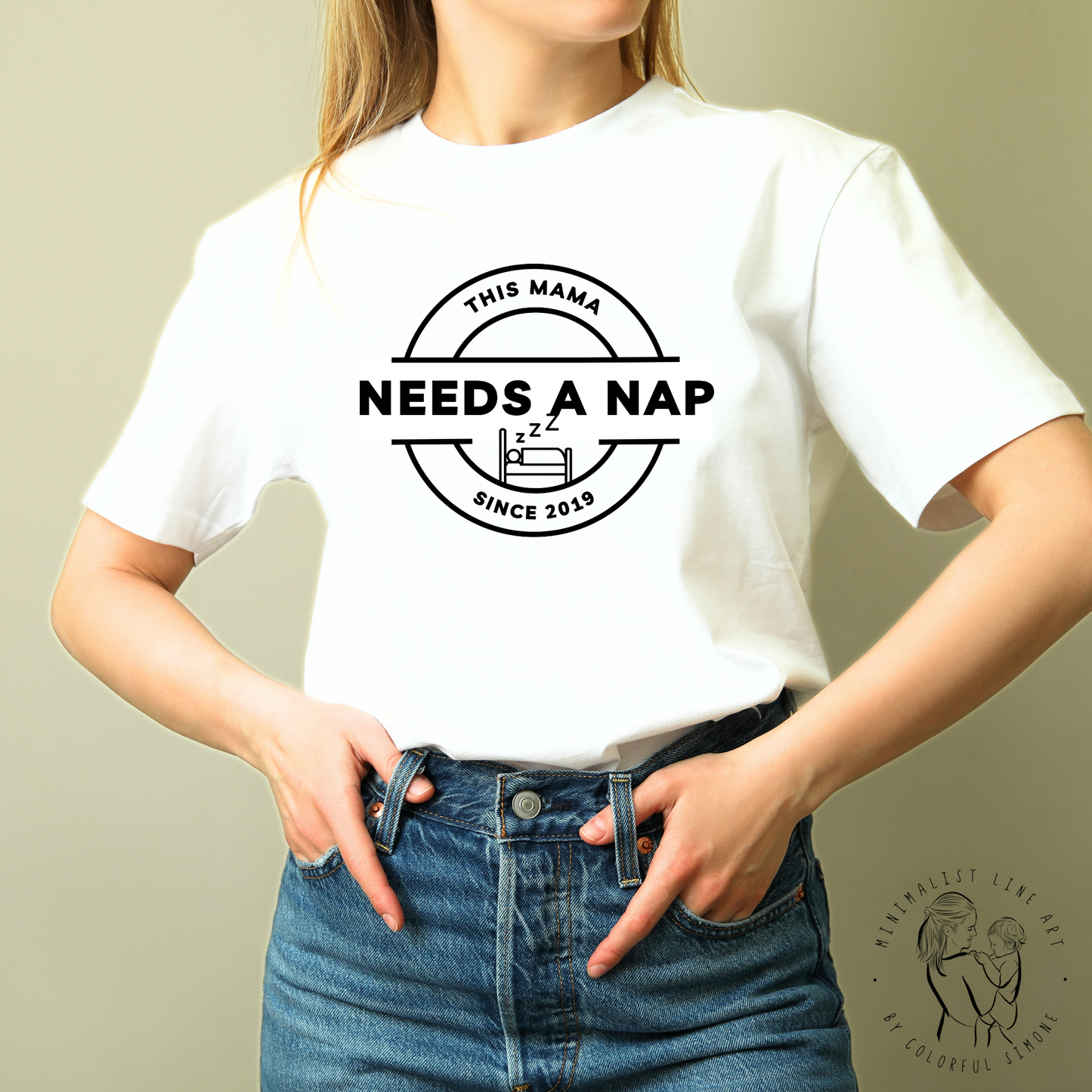 This Mama Needs A Nap Organic T- Shirt