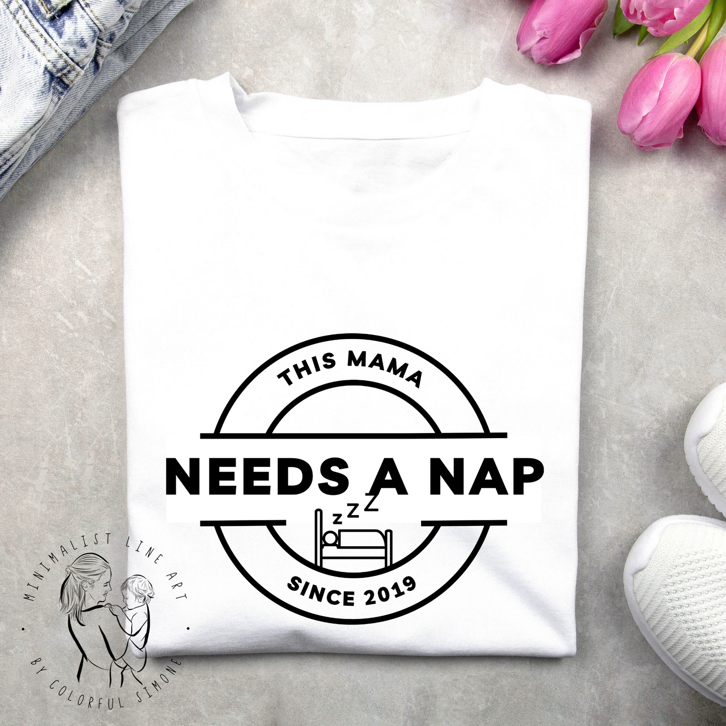 This Mama Needs A Nap Organic T- Shirt