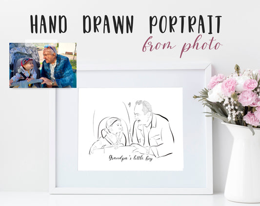 Custom Family Portrait From Photo