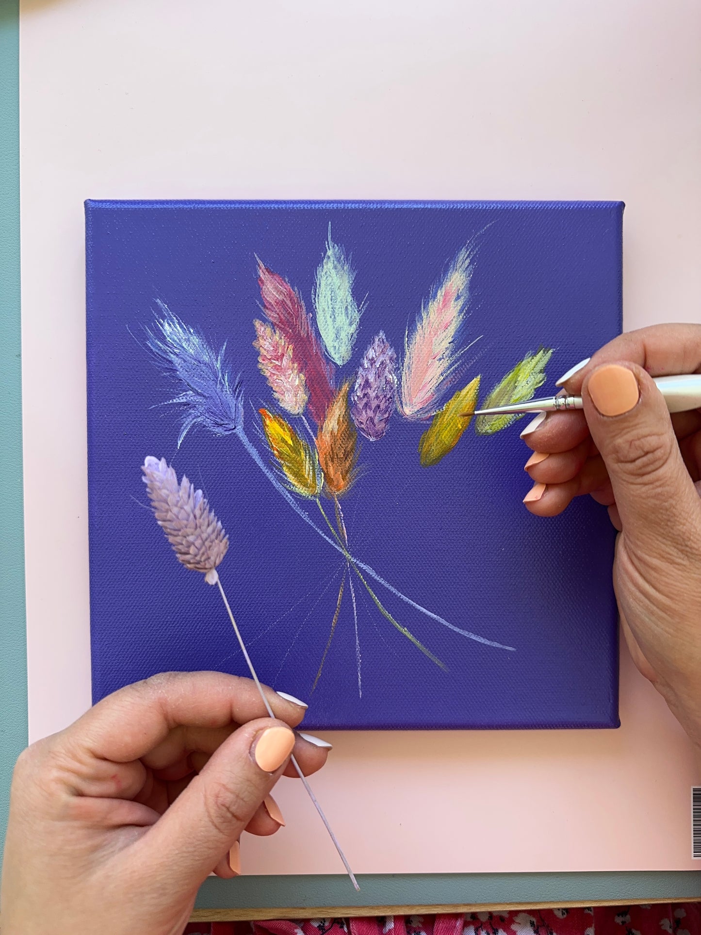Brushes, Blooms & Bubbles Workshop