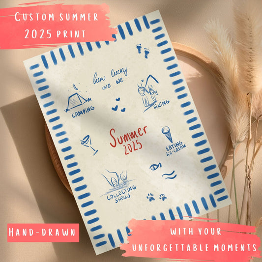 Summer of Memories Custom Print